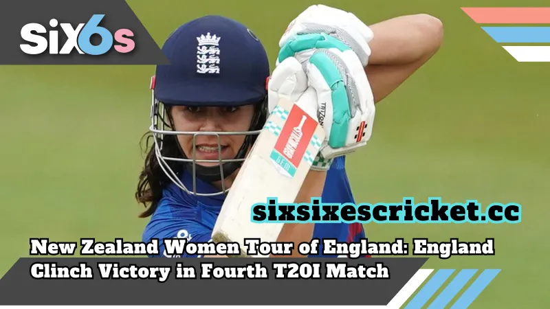 New Zealand Women Tour of England: England Clinch Victory in Fourth T20I Match
